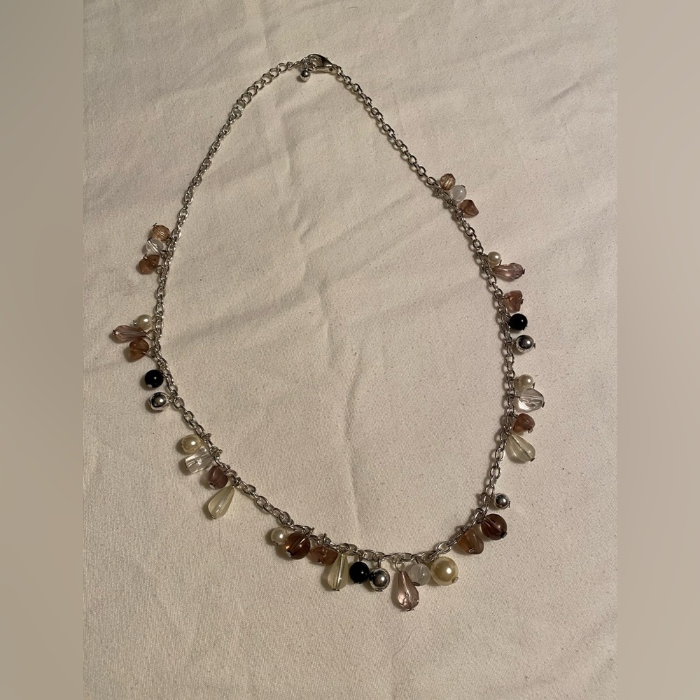 Elegant Multi-Color Beaded Necklace